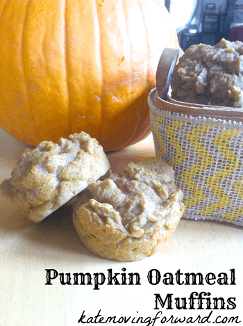 pumpkin oat muffins
