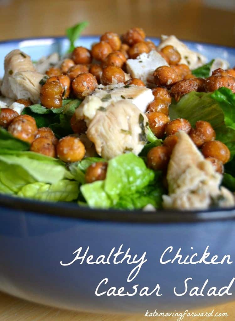 Healthy Chicken Caeasar Salad