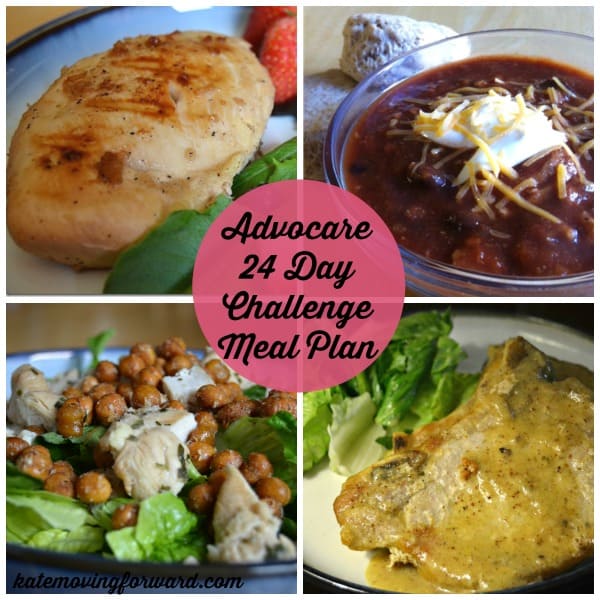 Advocare 24 Day Challenge Meal Plan
