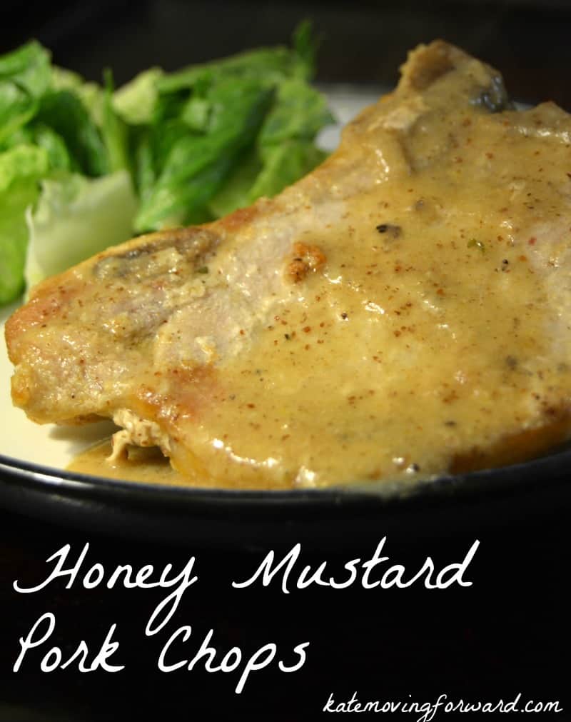 Healthy Recipe Honey Mustard Pork Chops