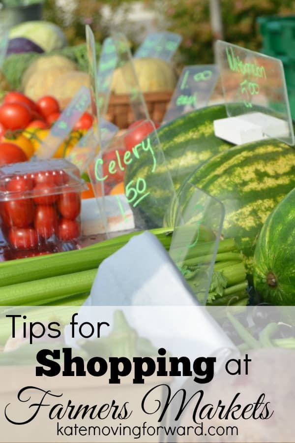 Tips for Shopping at Farmer's markets