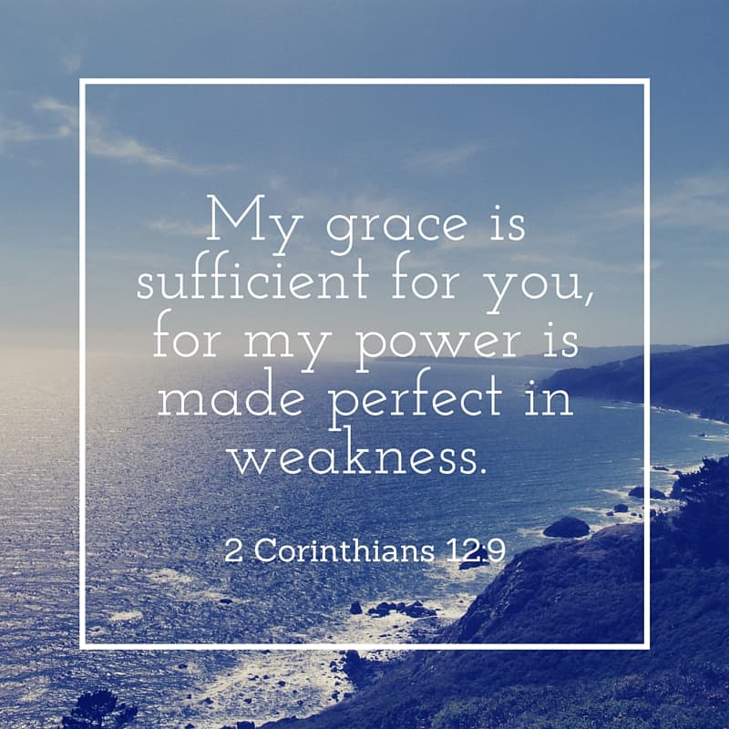 grace sufficient