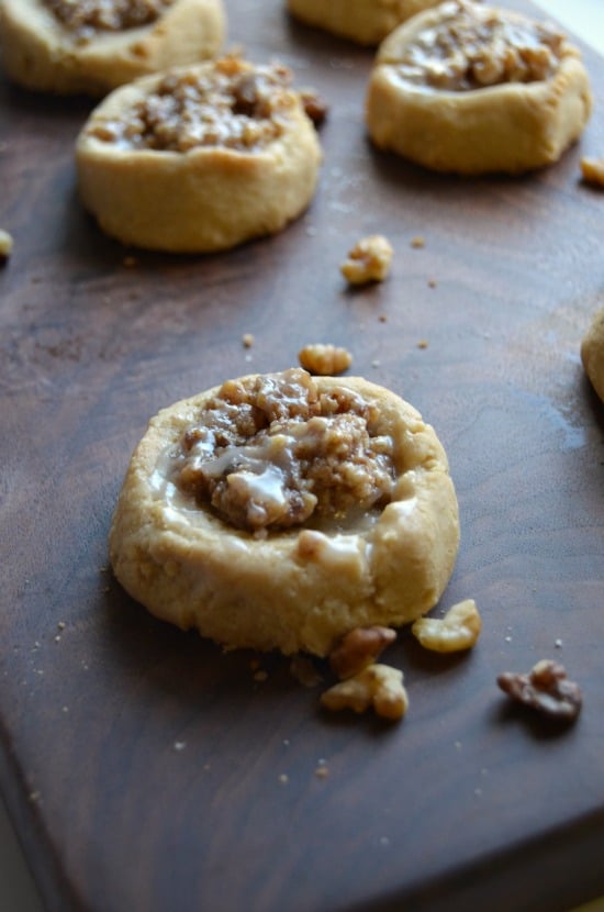Chewy Walnut Christmas Cookies
