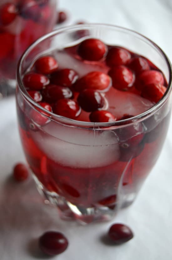 Cranberry Raspberry Sparkling Punch
