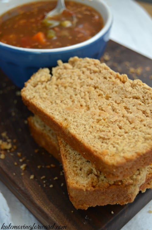 Whole Wheat Cheddar Beer Bread