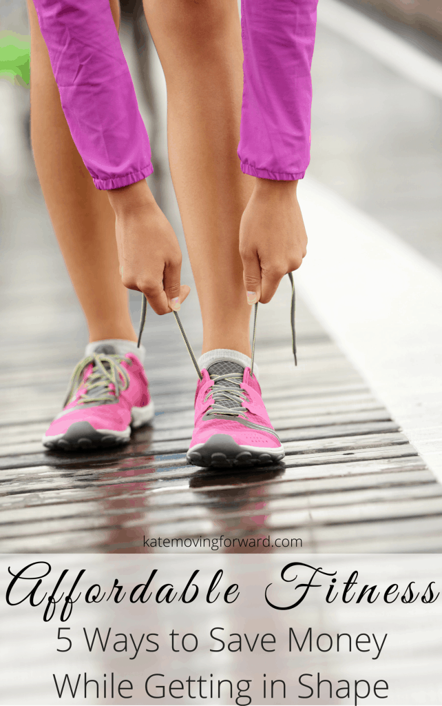 Affordable Fitness Ideas - 5 Ways to save money while getting in shape! Great ideas on ways to save be financially and physically fit! 