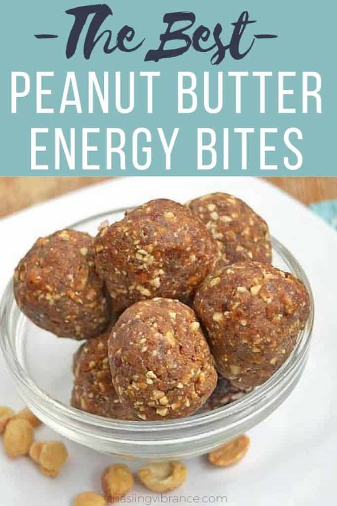 peanut butter energy bites recipe