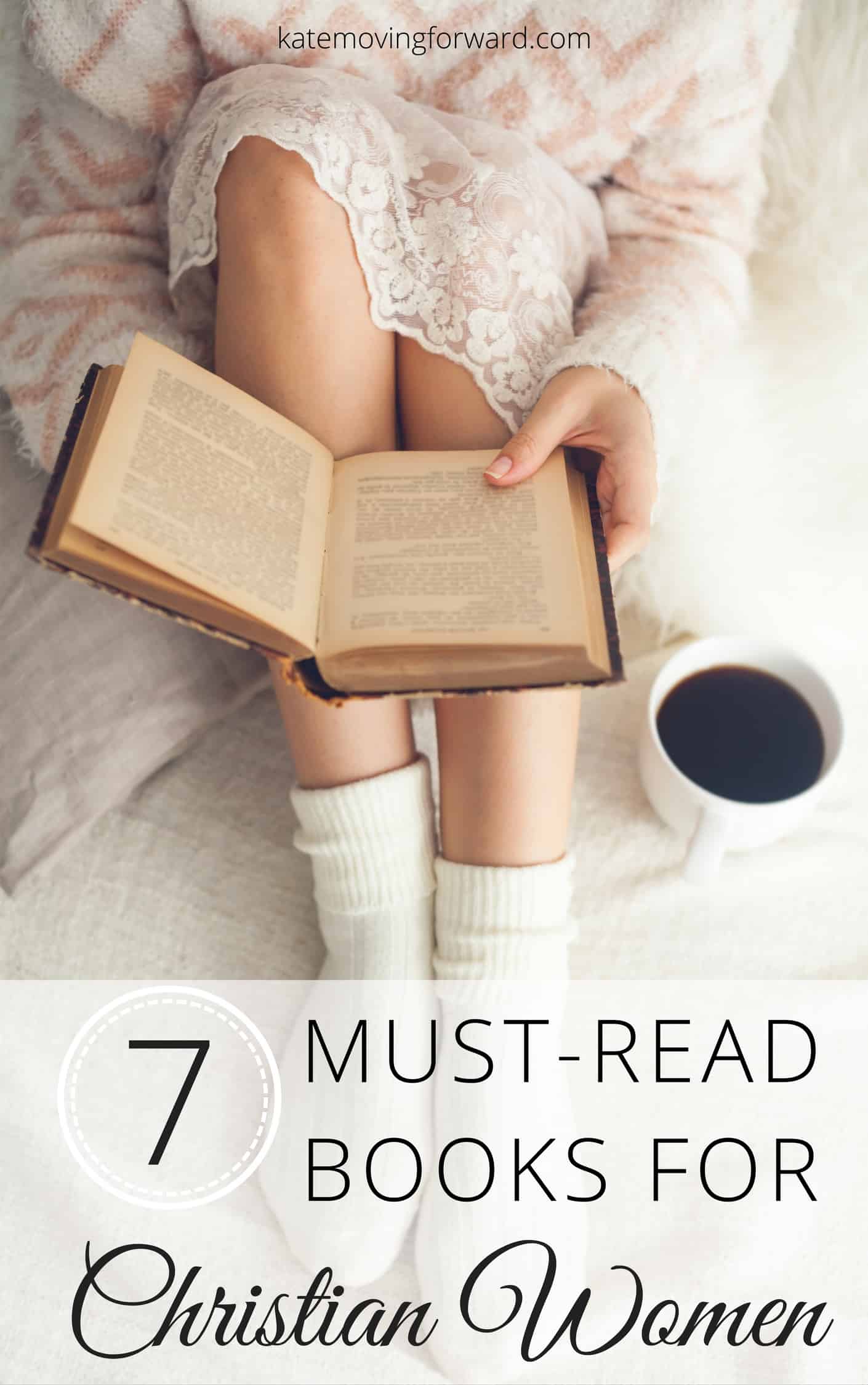 7 Must Read Books for Christian Women - Looking for spiritual encouragement as a Christian women? Here are some amazing books to help grow your faith! 