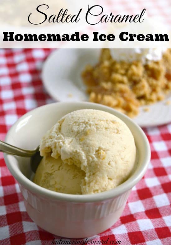 Salted Caramel Homemade Ice Cream - Homemade Ice Cream - Caramel Ice Cream - Caramel Ice Cream Recipe - Homemade Ice Cream Recipe