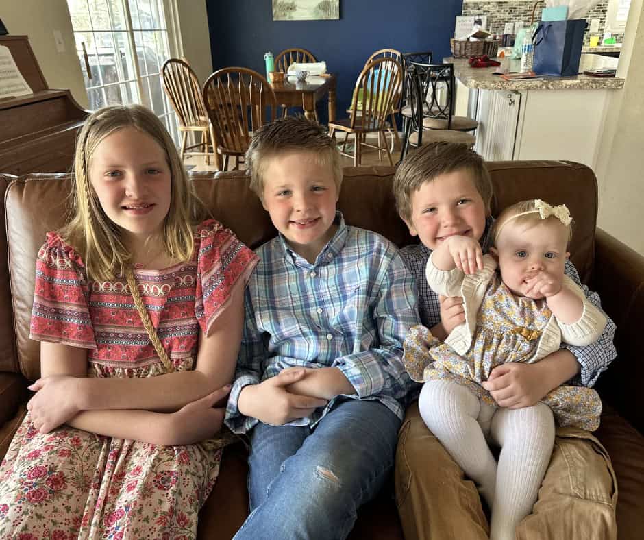 Scott family Easter 2025