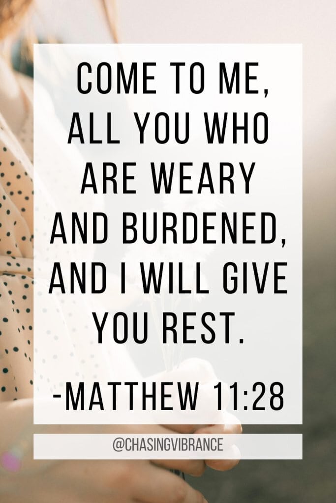 come to me all you who are weary Bible verse for toddler moms