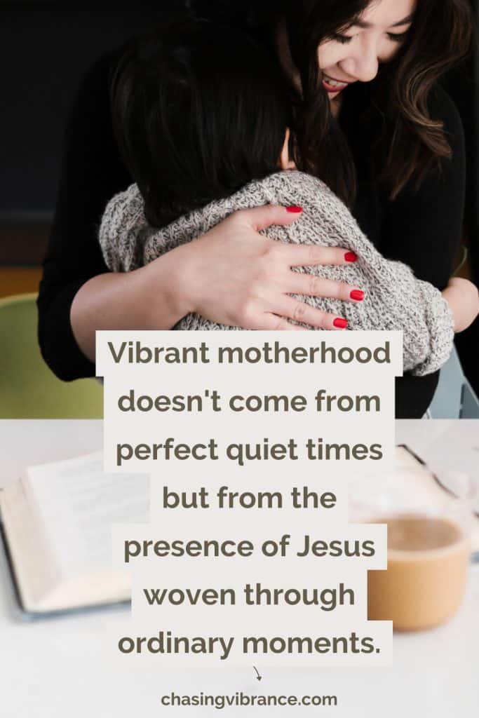 vibrant christian motherhood quote